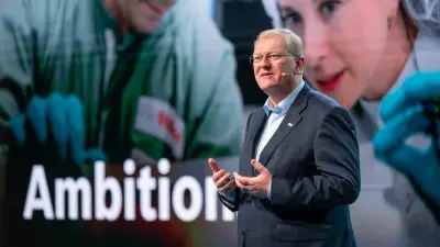 Stefan Hartung at the Annual press conference