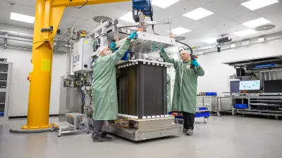 Bosch PEM electrolysis stacks production