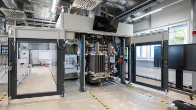 Test station for electrolysis stacks in Bamberg
